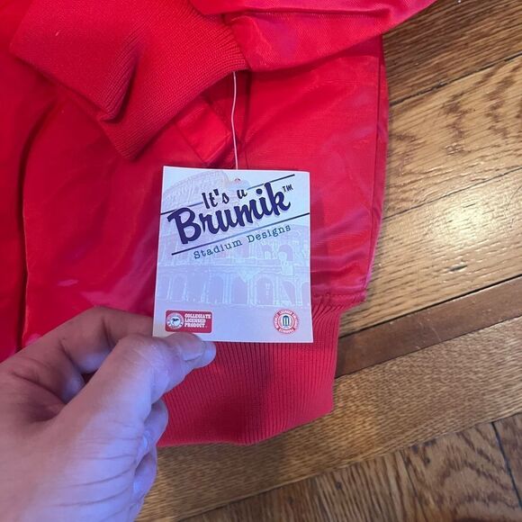 Vintage‎ new with tags Indian hoosers satin bomber jacket - Picture 5 of 7